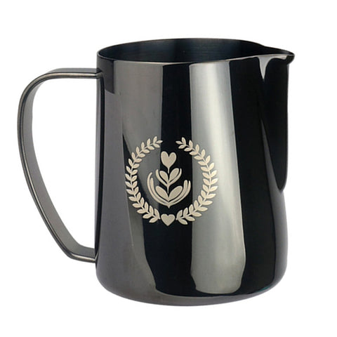 Espresso Steaming Pitcher 350/600ML, Espresso Milk Frothing Pitcher,Coffee Milk Frothing Cup, Coffee Steaming Pitcher