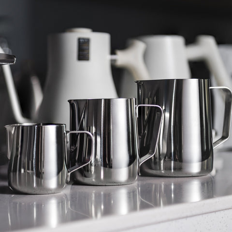 Stainless Steel Milk Frothing Pitcher Espresso Coffee Barista Craft Latte Cappuccino Milk Cream Cup Frothing Jug Pitcher